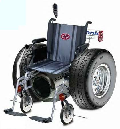 Wheelchair racer